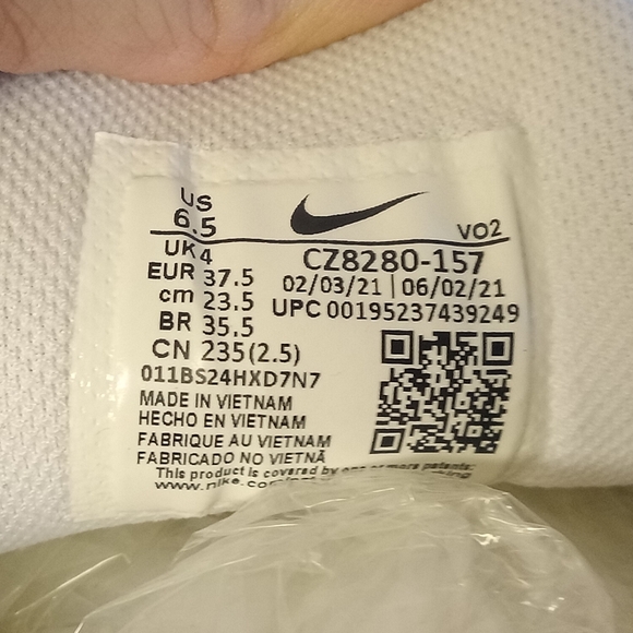 Nike Metcon 7 Womens 6.5 Cross Training White Athletic Low Sports - Picture 14 of 14